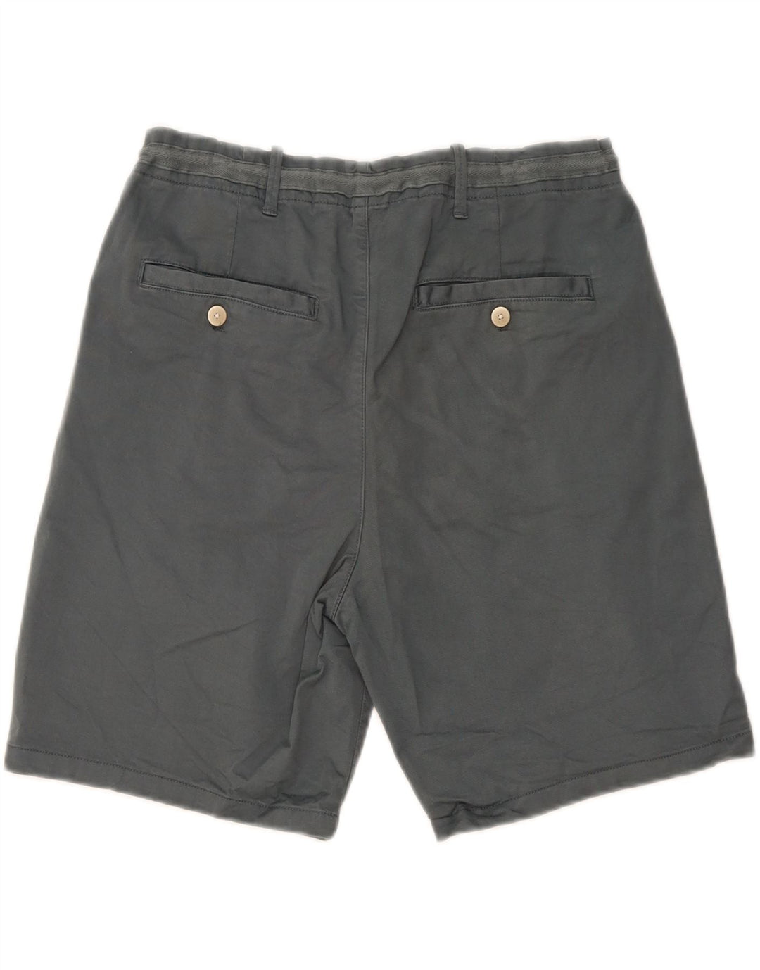 Zara Herre Chino Shorts EU 44 Large W34 Grå Bomuld