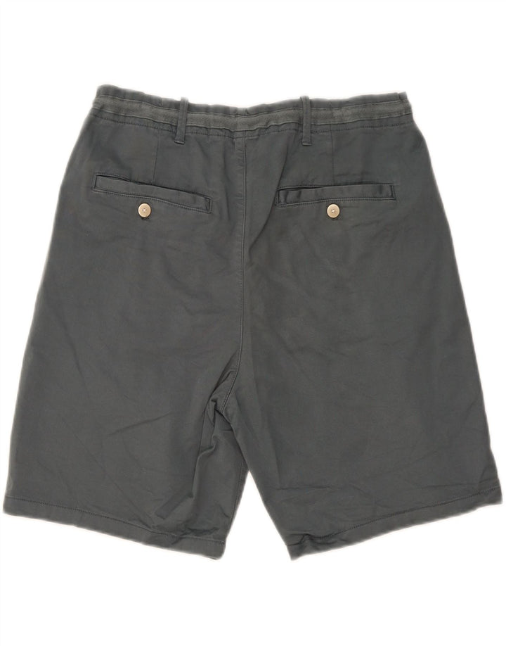 Zara Herre Chino Shorts EU 44 Large W34 Grå Bomuld