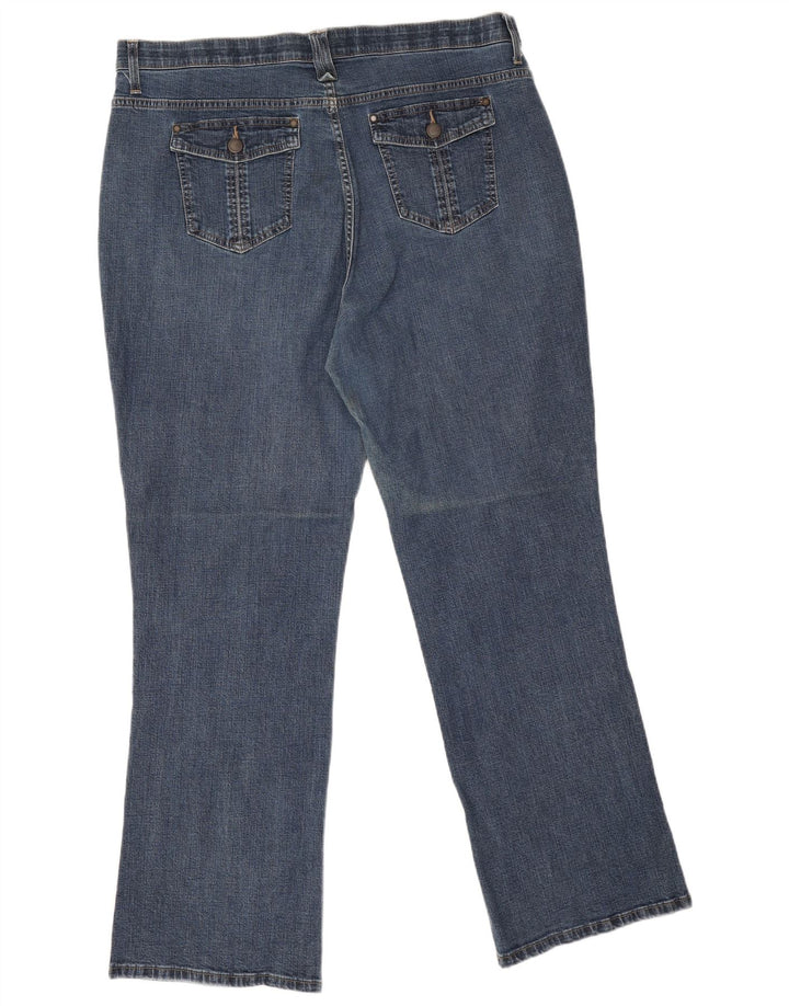 Lee Dame Straight Jeans US 20 2XL W40 L30 Blå Bomuld