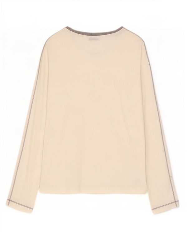 Champion Womens Heritage Classics Grafisk Top Langærmet UK 8 Small White