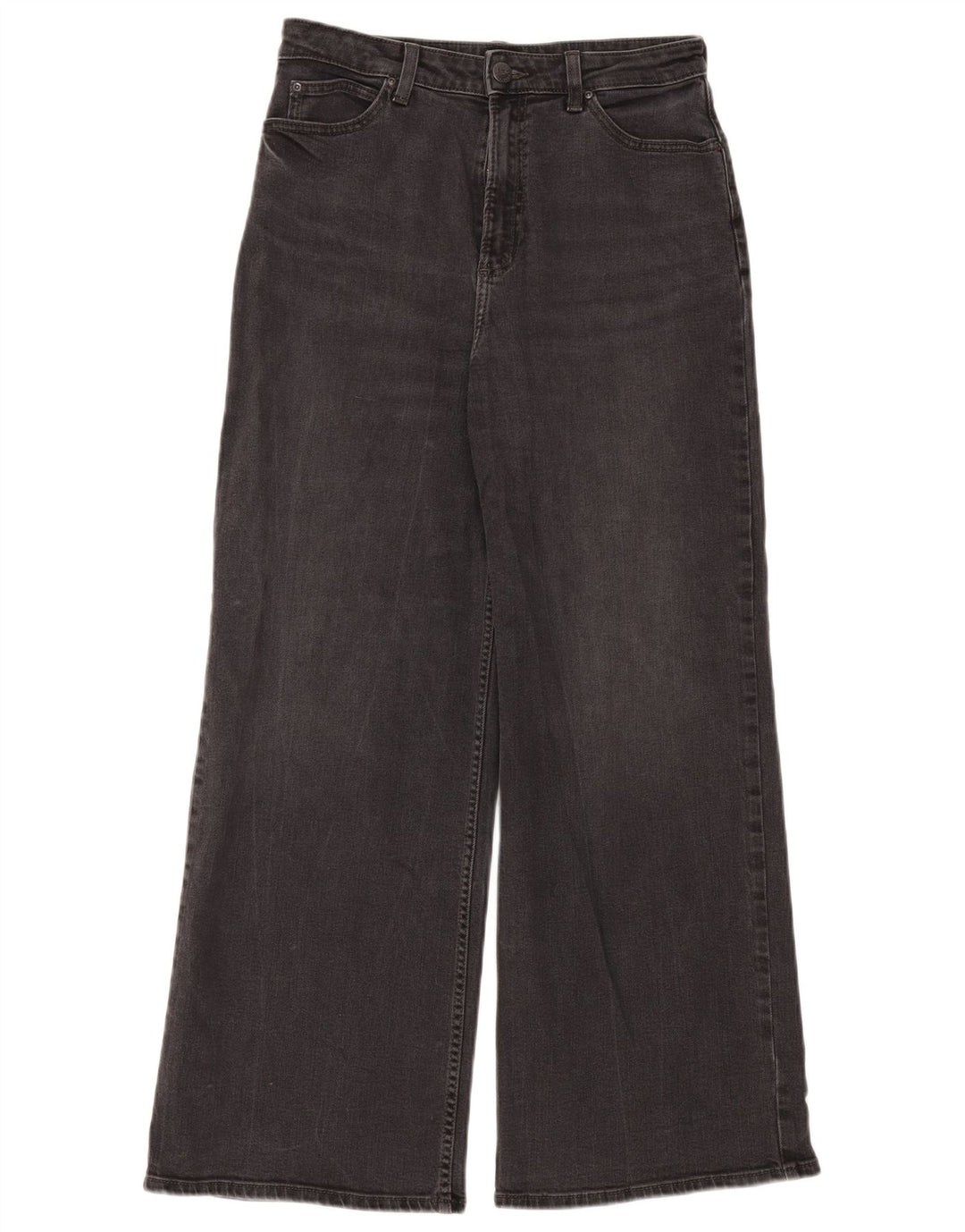 Lee Kvinder Højtaljede Flared Jeans W30 L28 Sort Bomuld