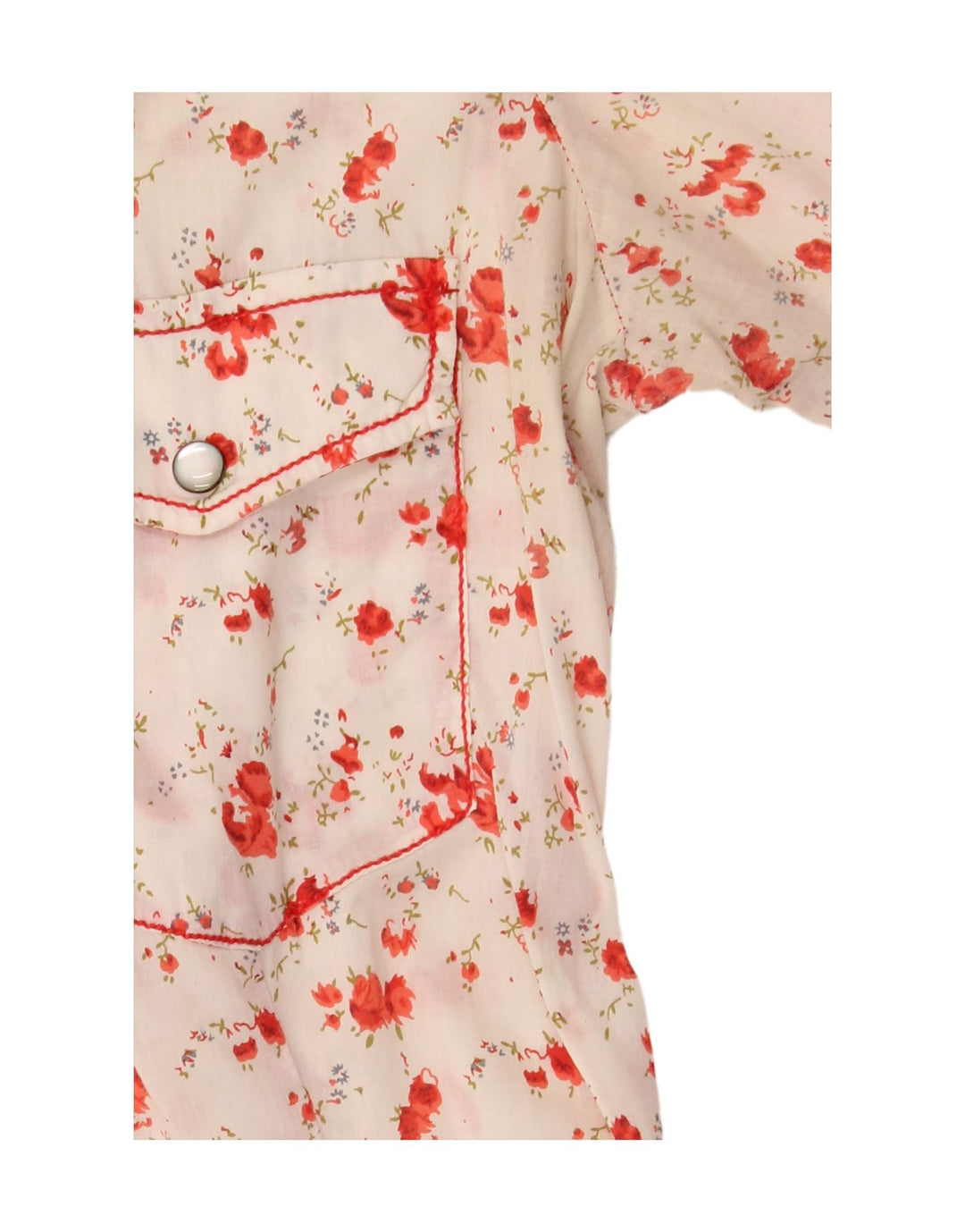 Marlboro Classics Womens Regular Fit skjortebluse UK 14 Medium White Floral