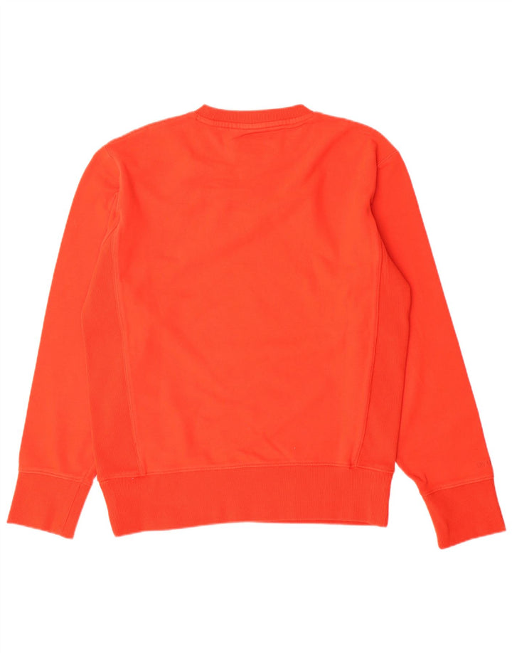 SUPERDRY Sweatshirt-trøje til mænd, lille orange bomuld