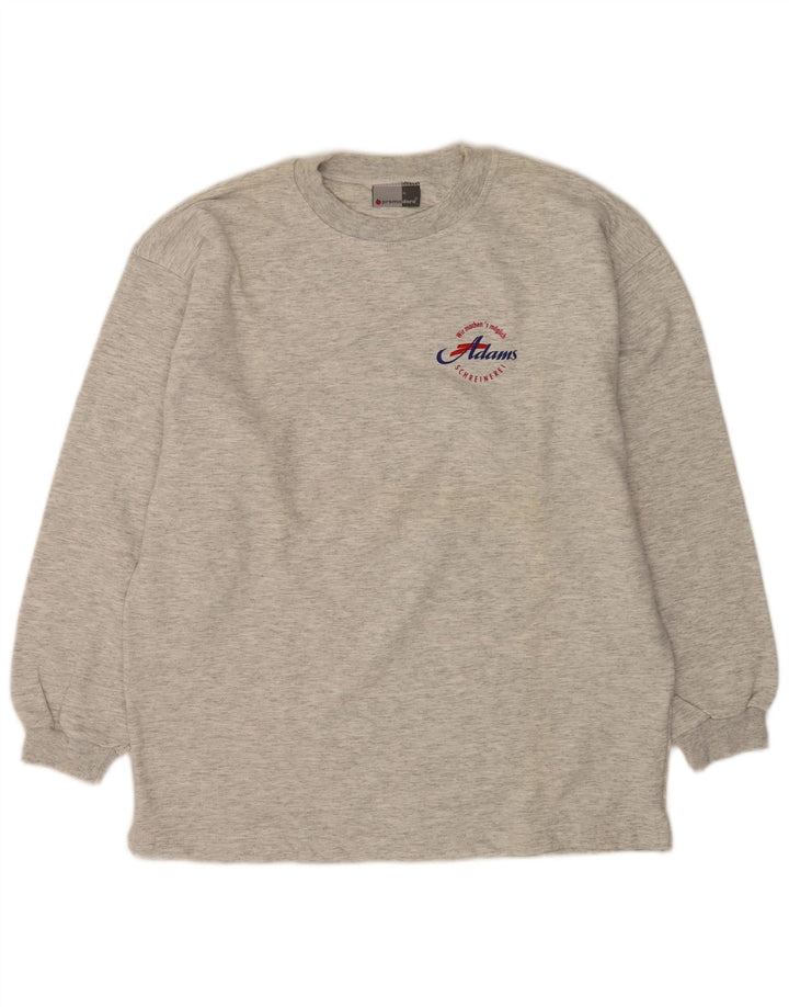 Adams Sweatshirt til mænd XL Grå Flecked Bomuld