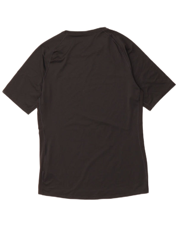 NIKE Herre Tight Fit T-Shirt Top 2XL Sort Polyester