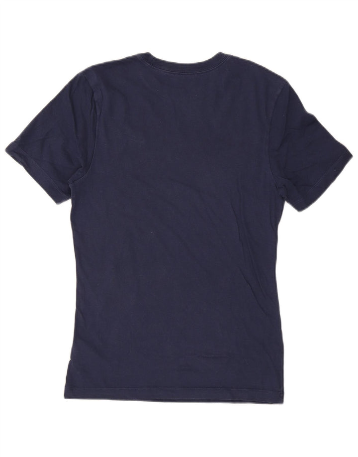 Nike T-shirt top XS marineblå bomuld til mænd