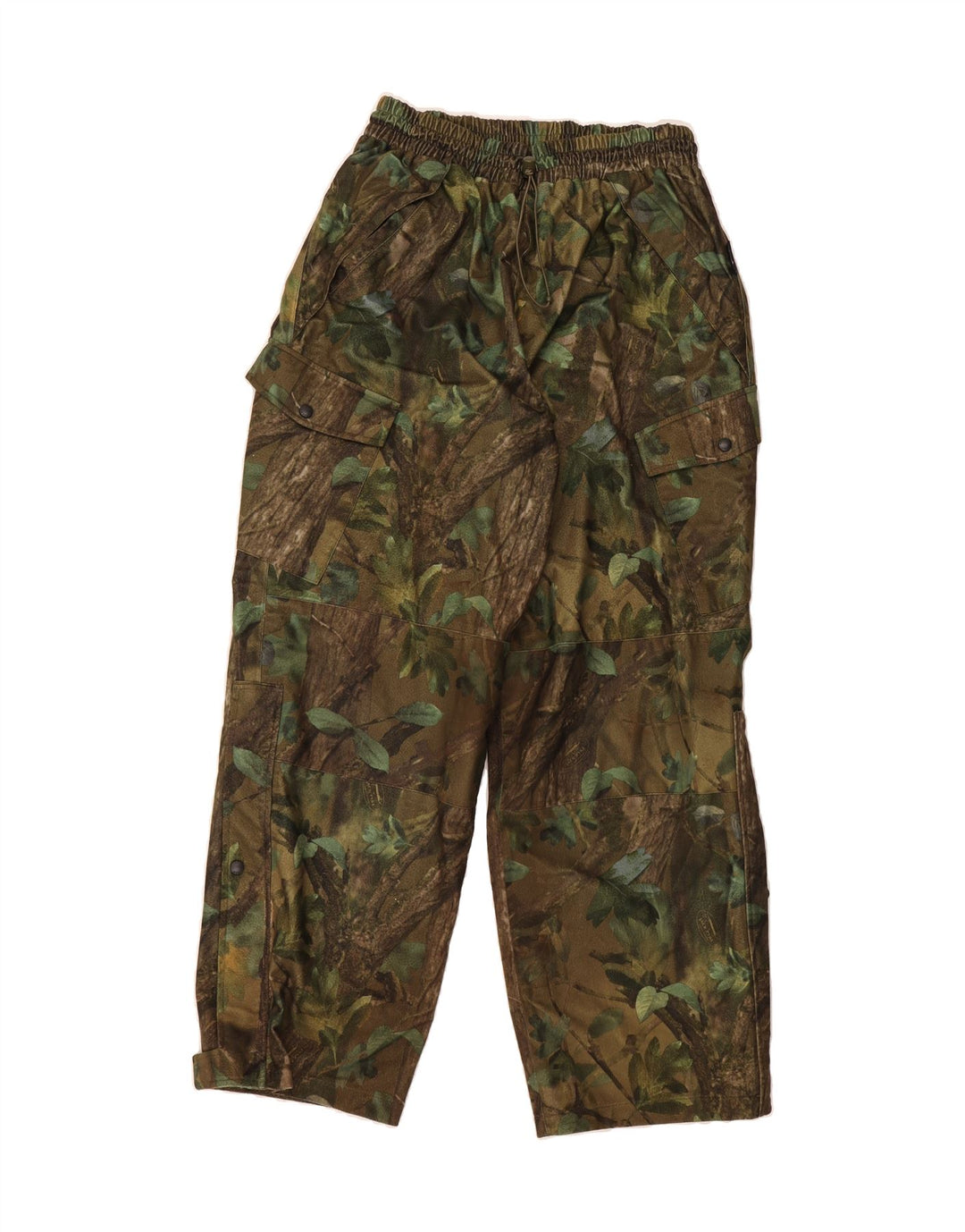 JACK PYKE Mens Hunter Cargo Tracksuit Trousers 2XL Green Camouflage Vintage Jack Pyke and Second-Hand Jack Pyke from Messina Hembry 
