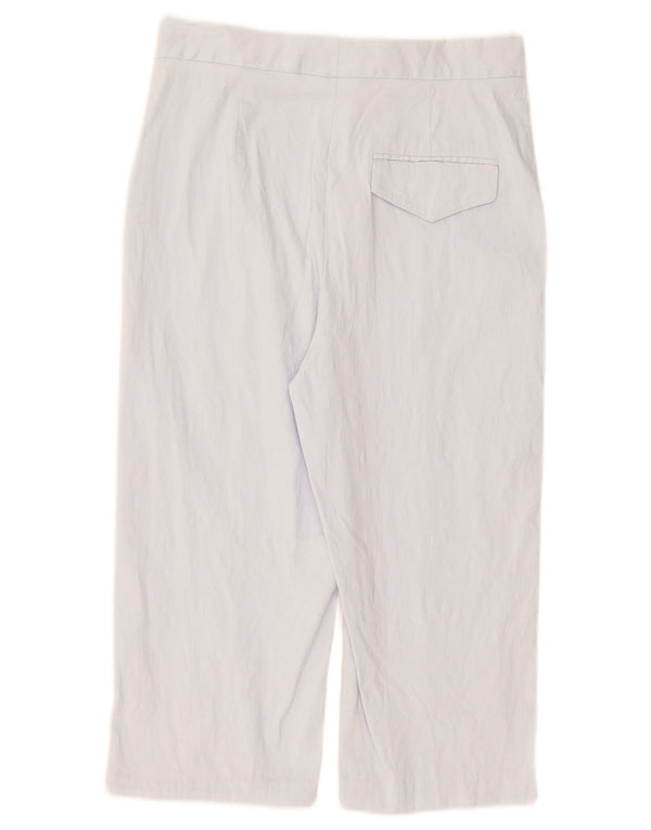 Zara Dame Capri Bukser Small W26 L17 Blå