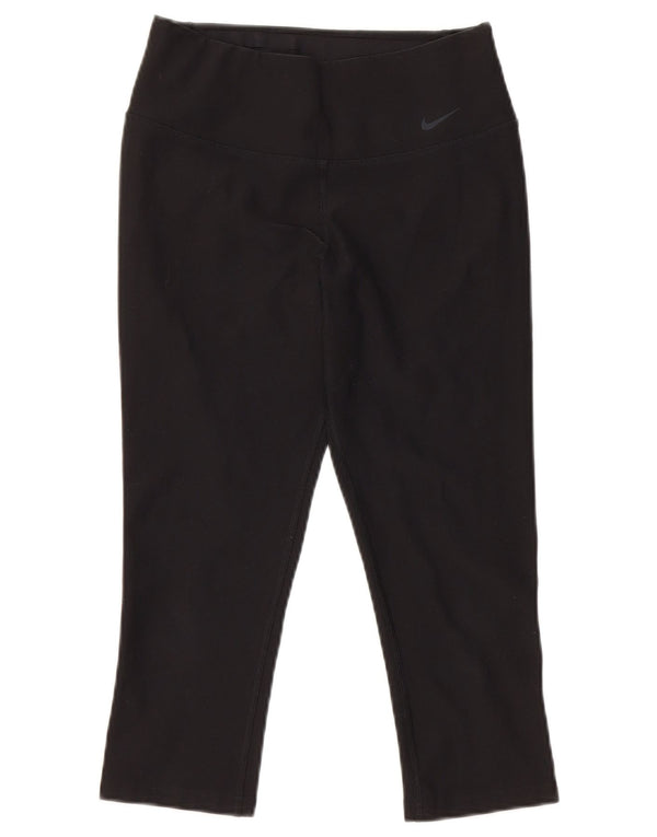 Nike Dame Dri Fit Capri Leggings UK 6 XS Sort