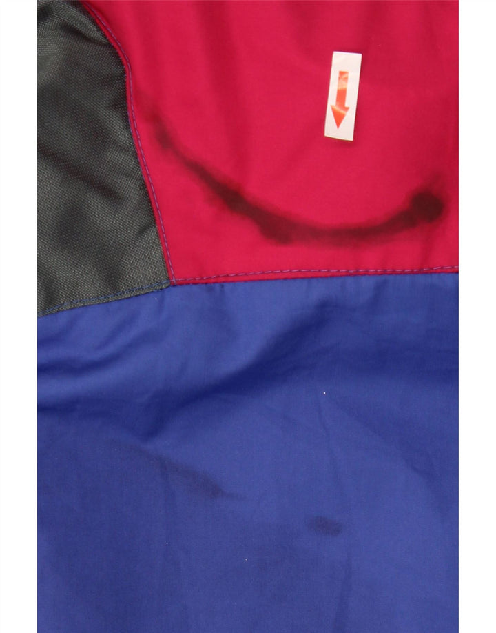 Bailo Herre Hætte Anorak Skijakke UK 36 Small Multicolor Colourblock