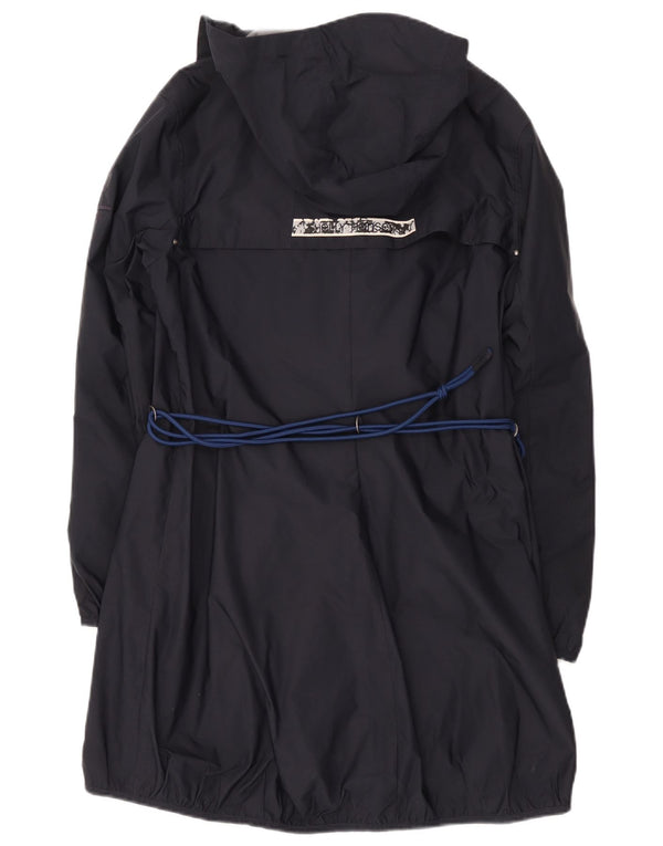 Helly Hansen Regnfrakke med hætte til kvinder UK 16 Stor sort polyester