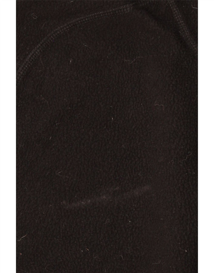 EDDIE BAUER Fleecejakke til mænd UK 40 Large Black Colourblock Polyester