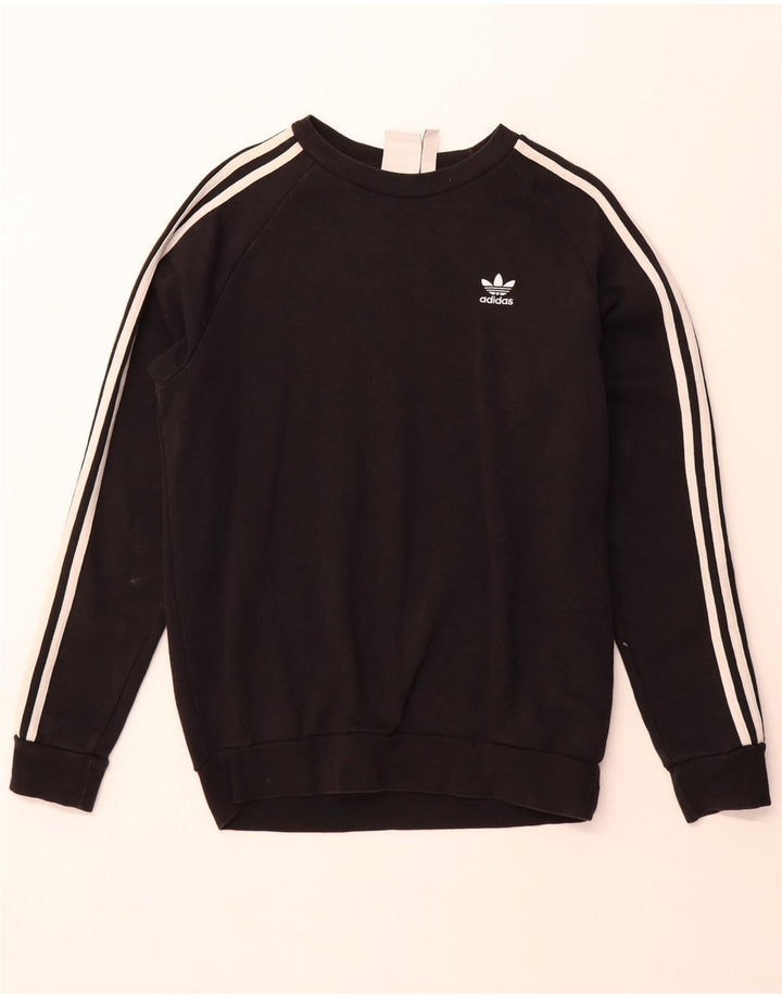 ADIDAS Sweatshirt til mænd, lille sort bomuld