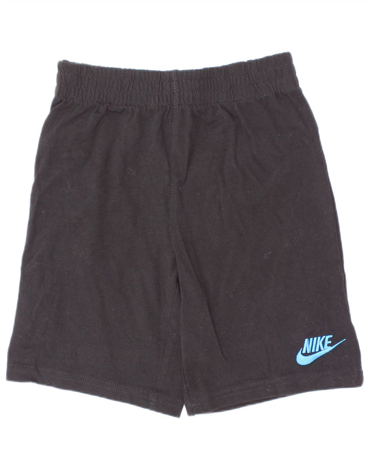 Nike drenge sportsshorts 5-6 år medium sort bomuld