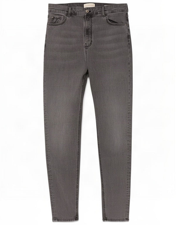Marks & Spencer Dame Højtalje Skinny Jeans UK 16 Large W32 L30 Grey