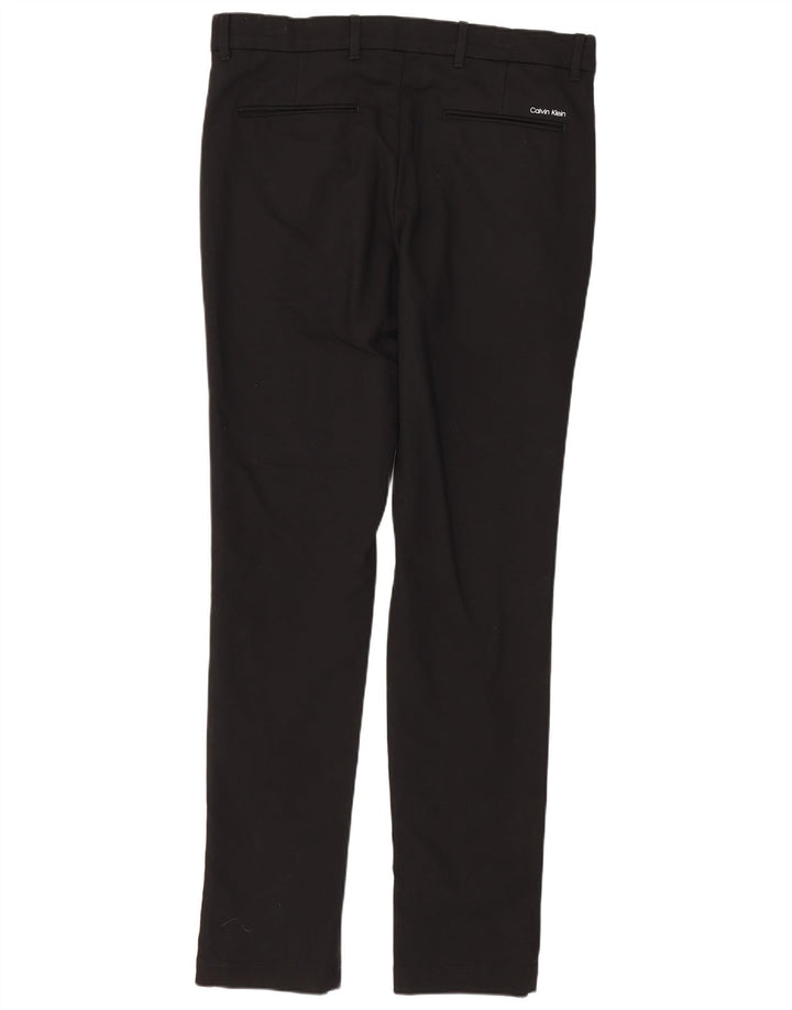Calvin Klein Herre Slim Chino Bukser W32 L32 Sort