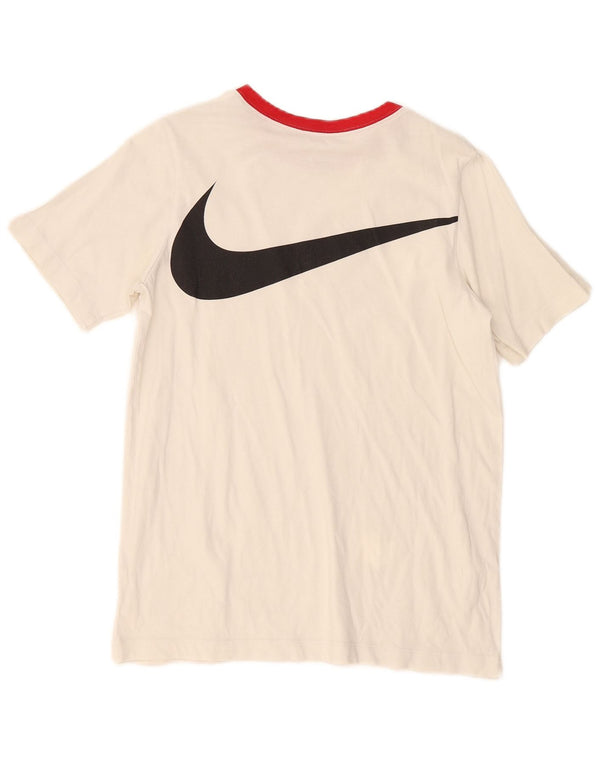 Nike Boys Grafisk T-Shirt Top 13-14 år XL Hvid