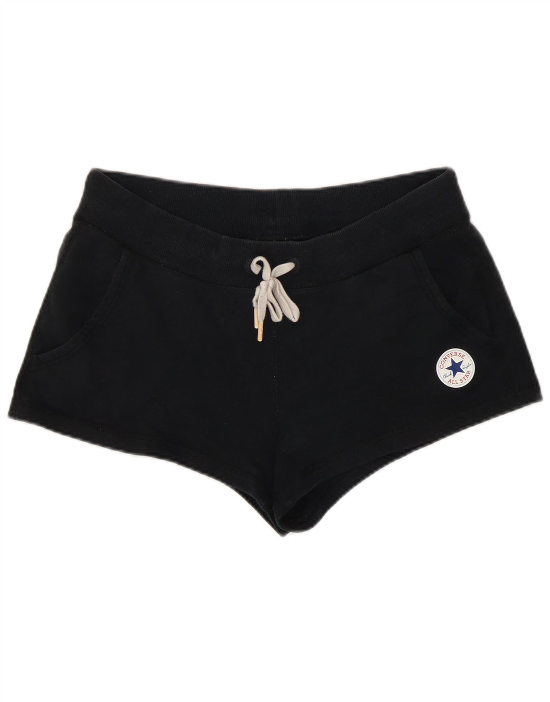 Converse sportsshorts til kvinder UK 14 medium sort bomuld
