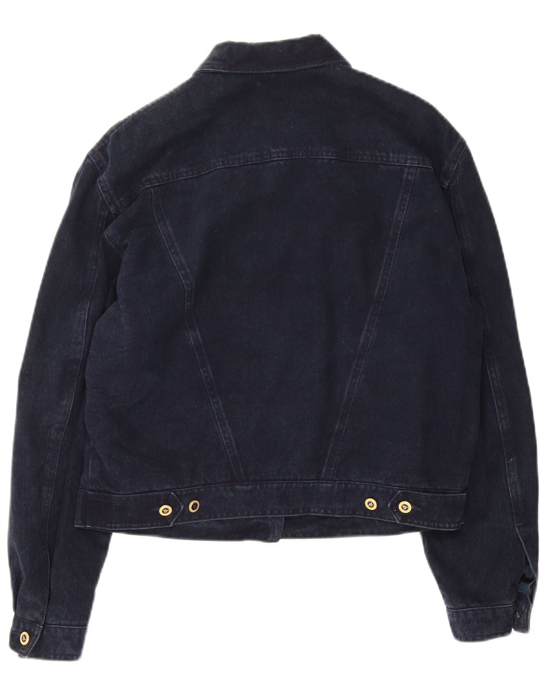 Roccobarocco Dame denimjakke IT 42 Medium Navyblå Bomuld