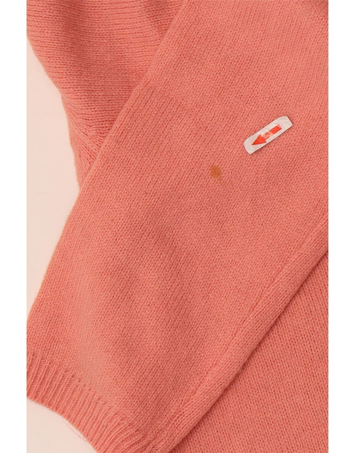 Marks & Spencer Dame Cardigan Sweater UK 14 Large Pink Wool