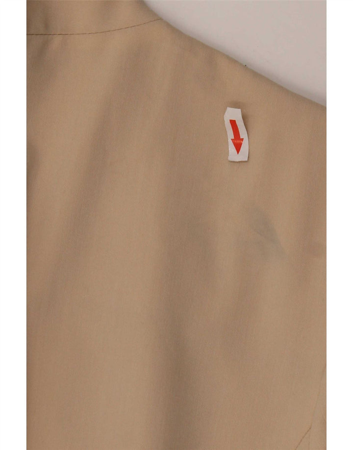 Marks & Spencer Dame Open Blazer Jacket UK 20 2XL Beige Polyester