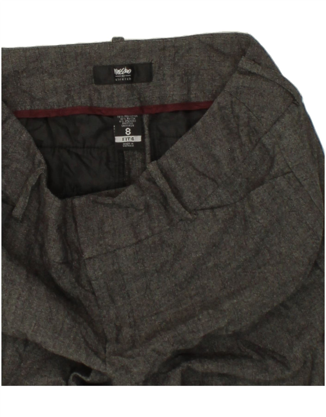 MOSSIMO Womens Bootcut Casual Trousers US 8 Medium W30 L31 Grey Polyester Vintage Mossimo and Second-Hand Mossimo from Messina Hembry 