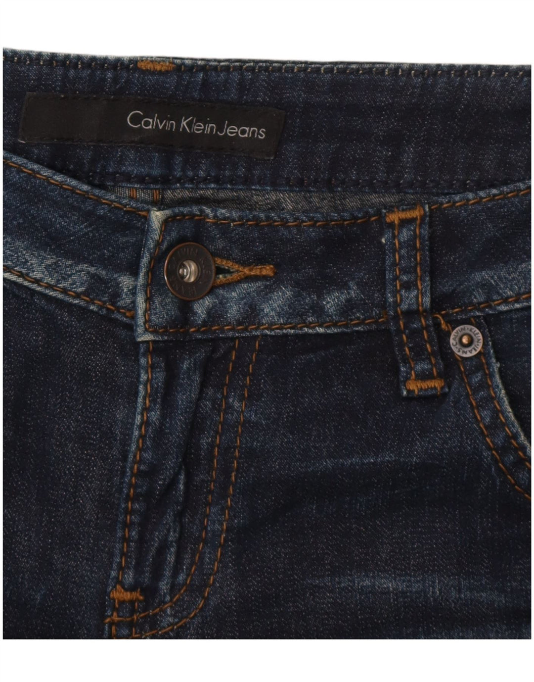 CALVIN KLEIN Womens Slim Jeans W30 L30 Blue