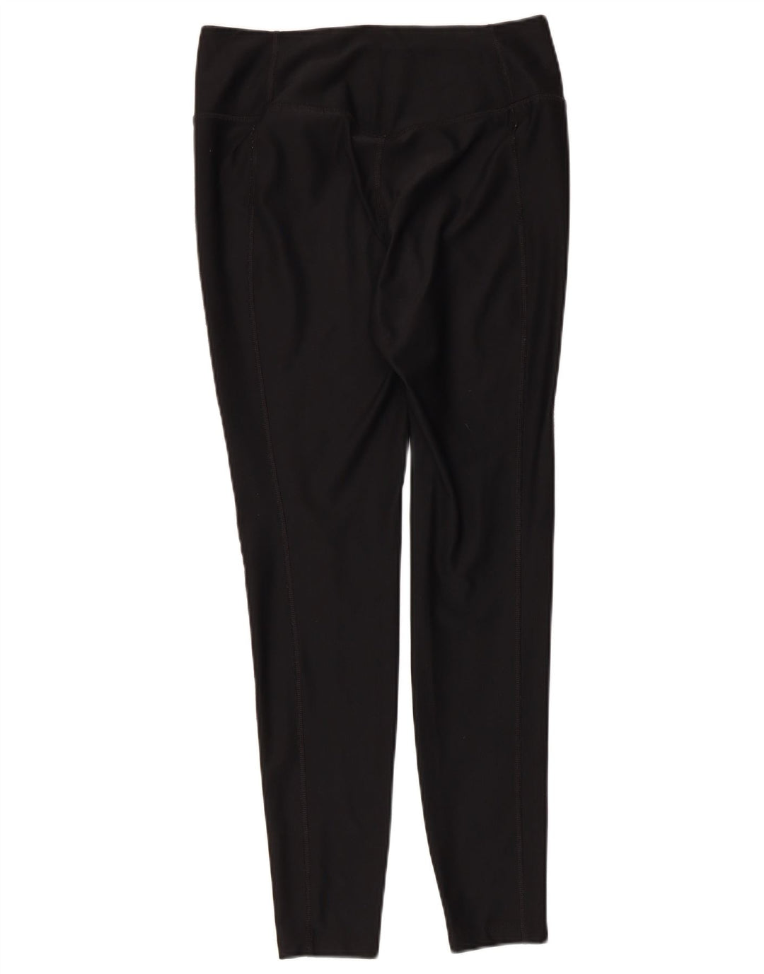 NIKE Dame Dri Fit Leggings UK 14 Medium Sort Polyester