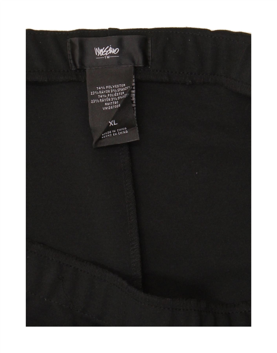 MOSSIMO Womens Pencil Skirt XL W36  Black Polyester Vintage Mossimo and Second-Hand Mossimo from Messina Hembry 