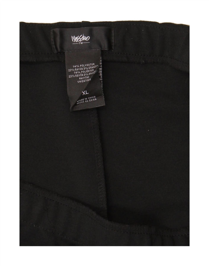 MOSSIMO Womens Pencil Skirt XL W36  Black Polyester Vintage Mossimo and Second-Hand Mossimo from Messina Hembry 