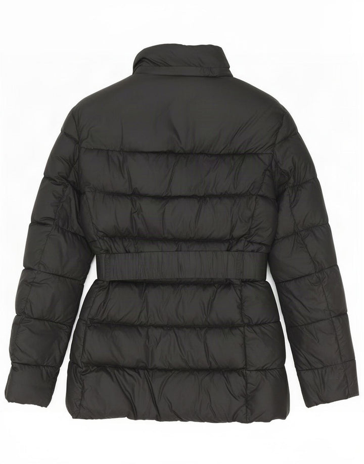 Zara polstret jakke til kvinder UK 6 XS sort polyester