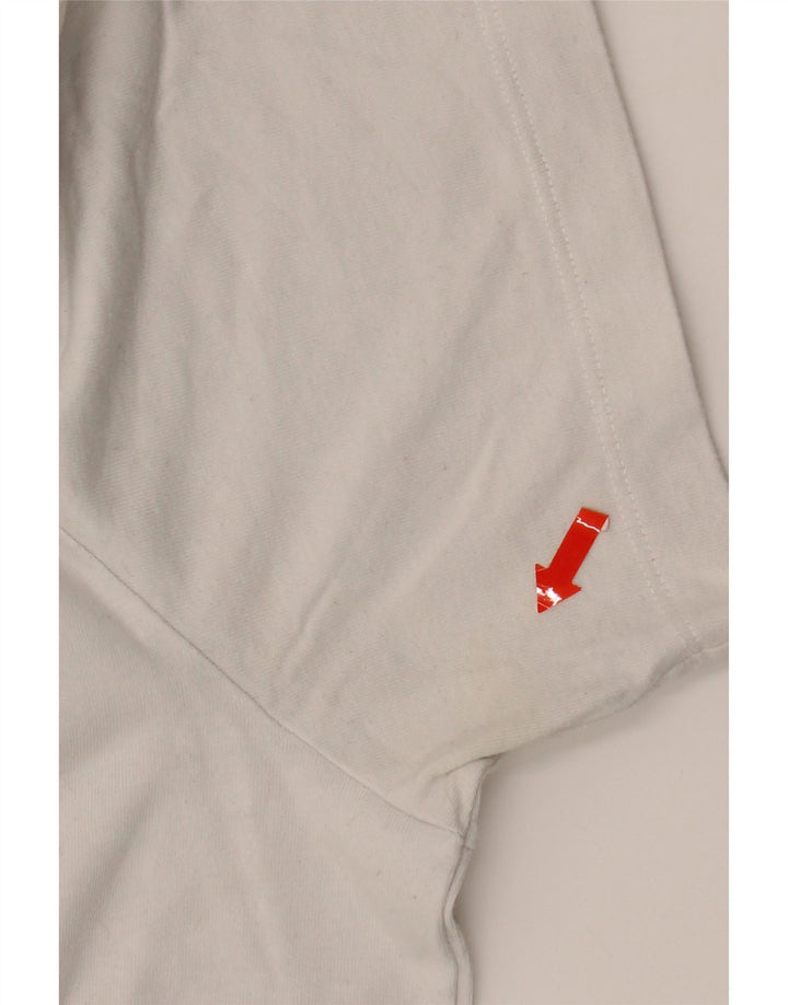 NIKE Mens Graphic T-Shirt Top XL White Cotton Vintage Nike and Second-Hand Nike from Messina Hembry 