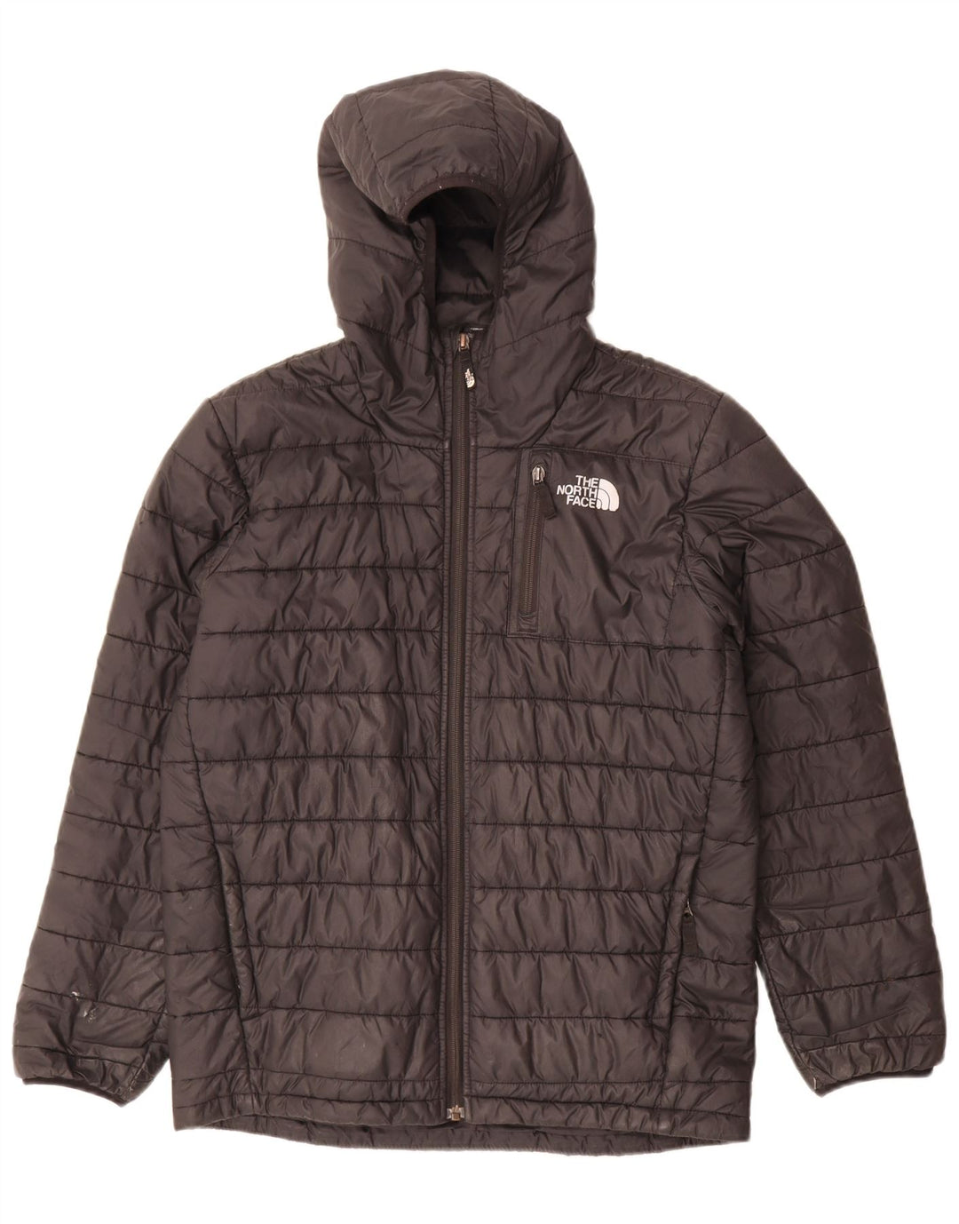 The North Face Boys Polstret Hættejakke 14-15 år XL Sort Polyester