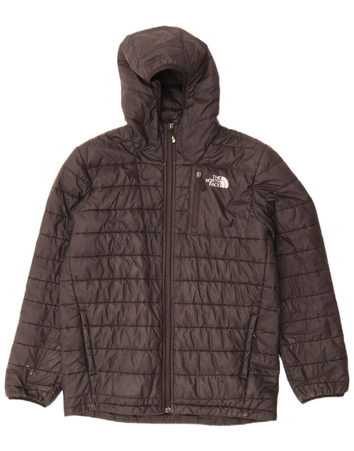 The North Face Boys Polstret Hættejakke 14-15 år XL Sort Polyester
