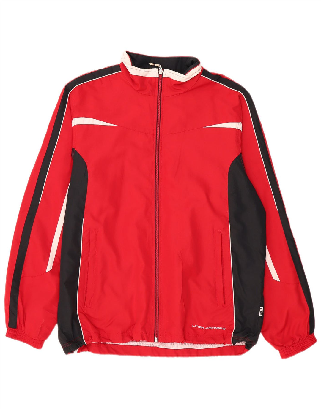 Linea Primero Herre træningsdragt Topjakke Stor rød Colourblock Polyester