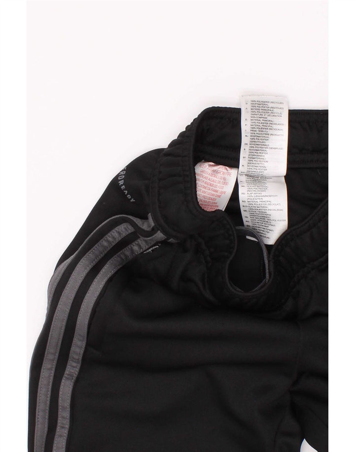Adidas Boys Aeroready Tracksuit Bukser 9-10 år Sort polyester