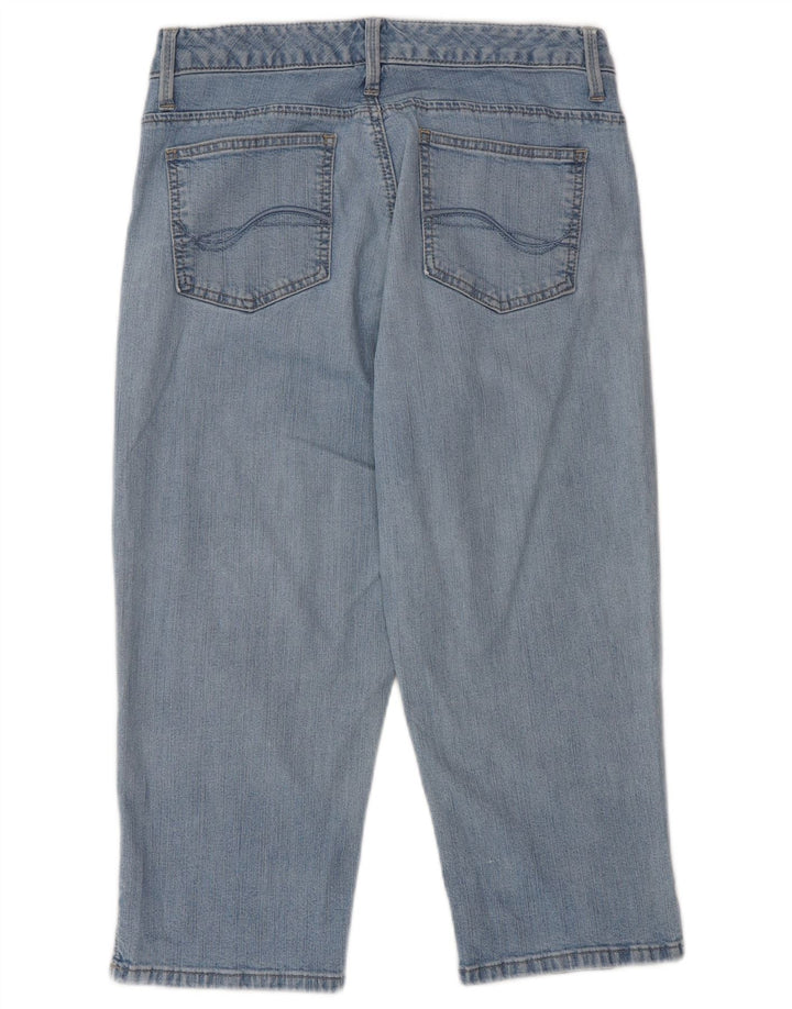 Lee Dame Lavtalje Capri Jeans W28 L20 Blå