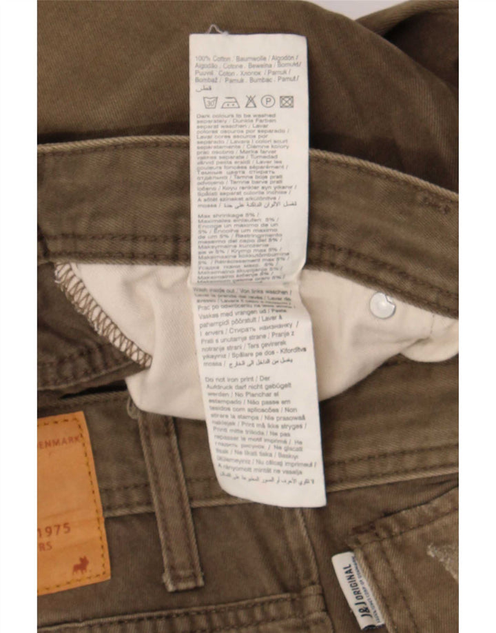 Jack & Jones Herre Tim Slim Jeans W34 L32 Khaki Bomuld