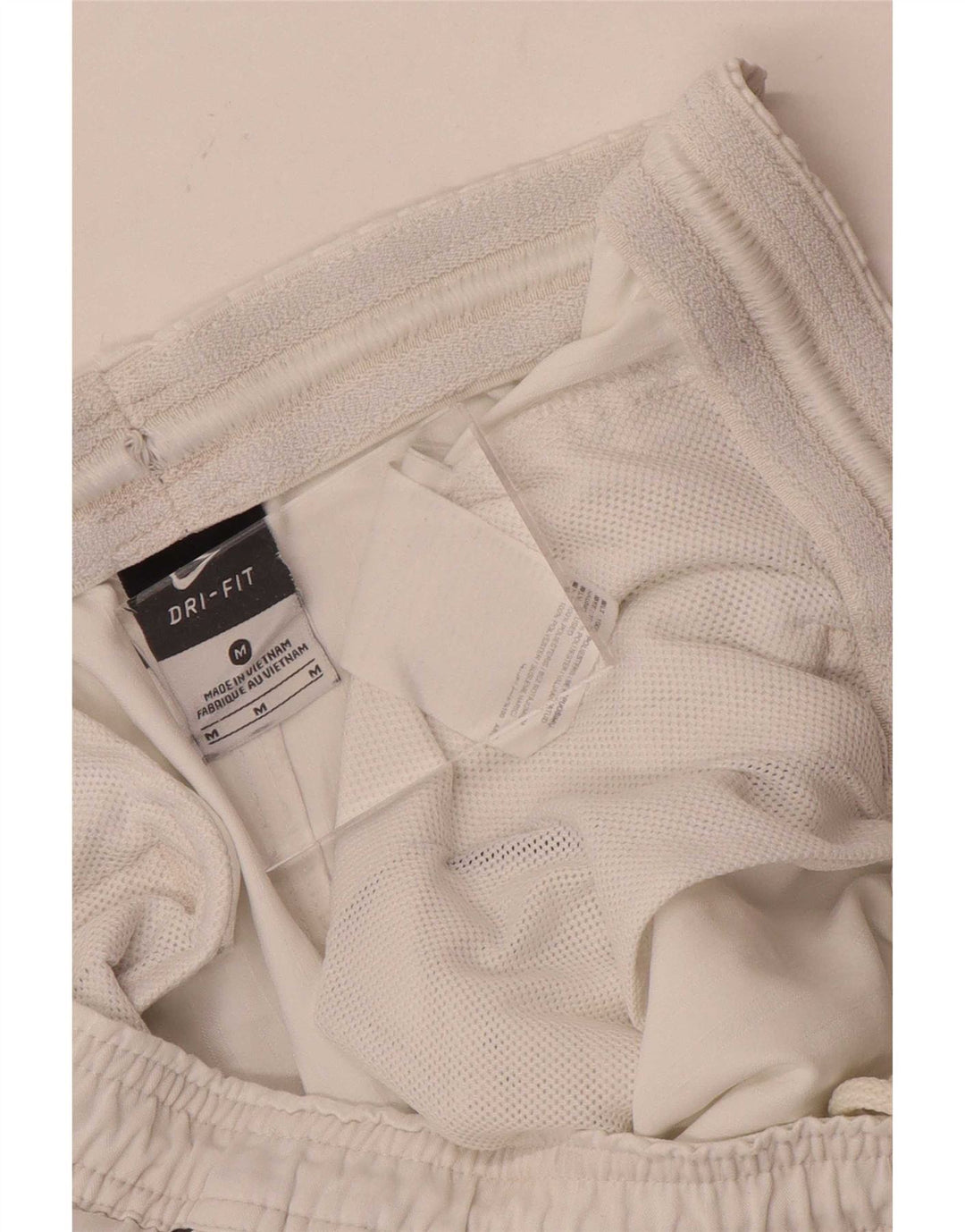 Nike Herre Dri Fit Sportshorts Medium White Polyester