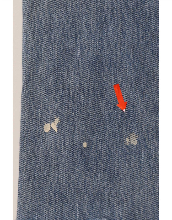 Levi's Herre 501 lige jeans W46 L27 blå bomuld