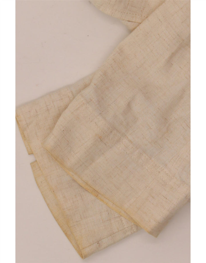 Marks & Spencer Dame 4-knaps blazerjakke UK 16 Large Beige Viscose
