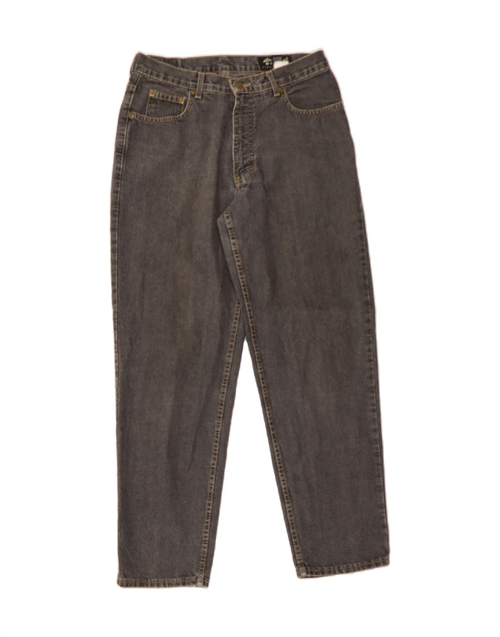EDDIE BAUER Womens Tapered Jeans US 12 Large W32 L29 Grey Cotton Vintage Eddie Bauer and Second-Hand Eddie Bauer from Messina Hembry 
