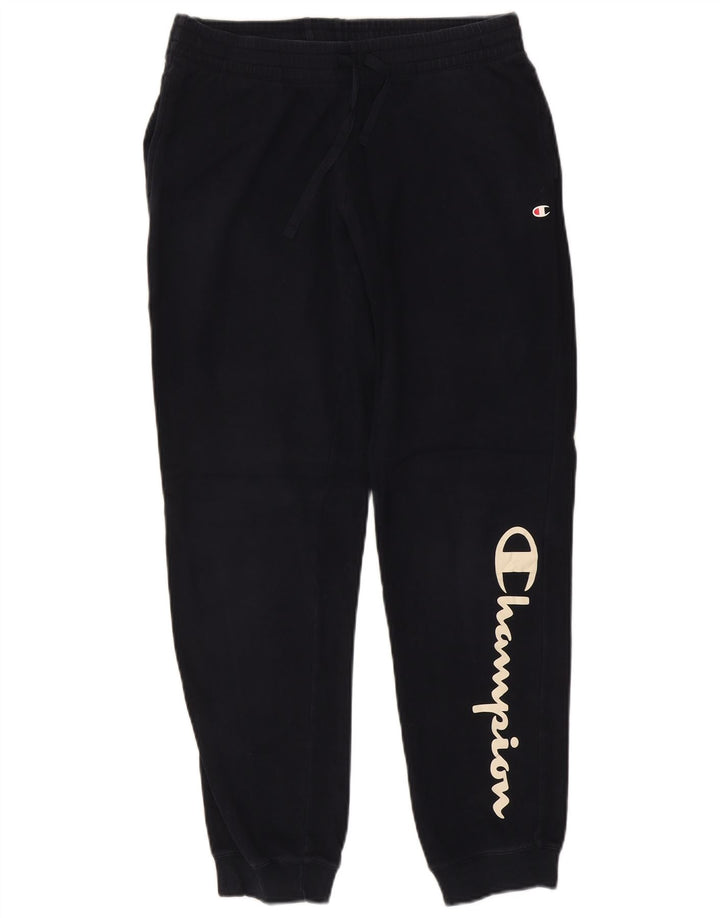 CHAMPION Herre grafisk træningsdragt Bukser Joggers Large Navy Blue