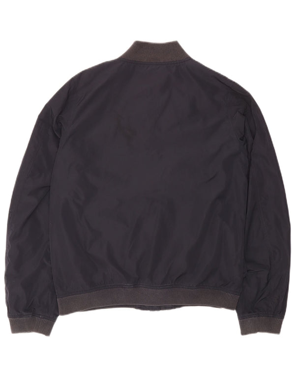 ARMANI JUNIOR Bomberjakke til drenge 15-16 år Marineblå polyester