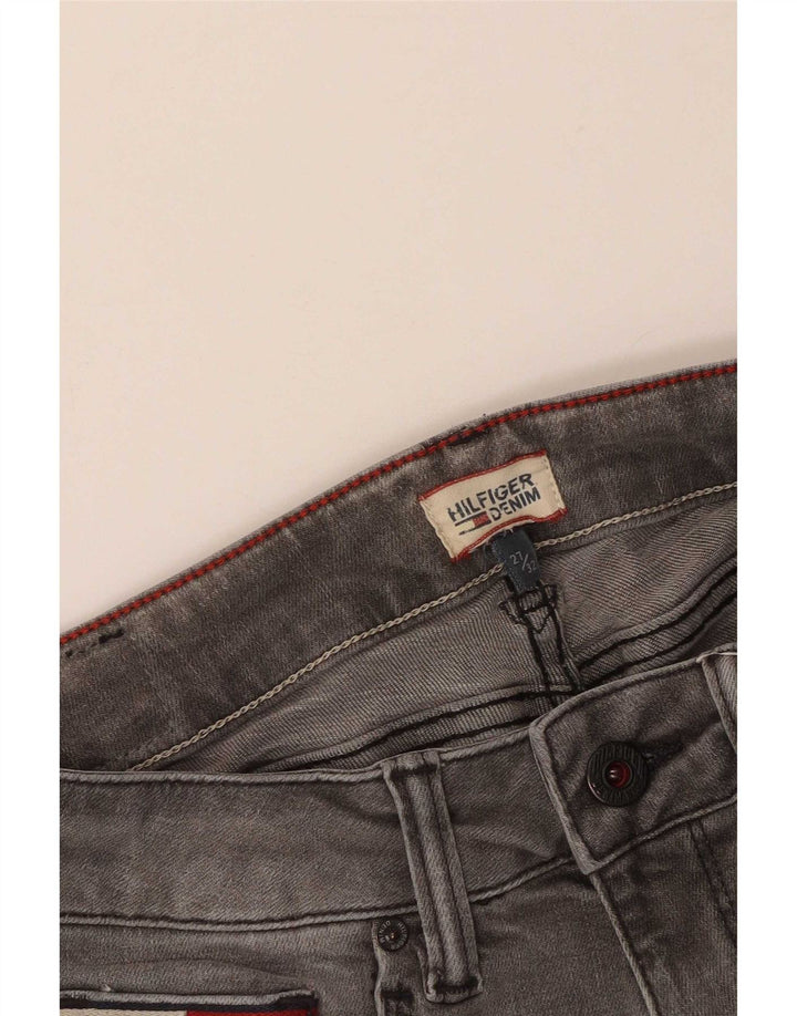 Tommy Hilfiger Dame Slim Jeans W27 L32 Grå