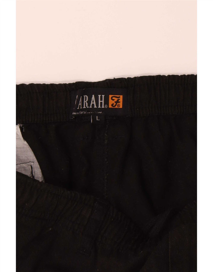 Farah Dame Cargo Bukser Large W34 L27 Sort