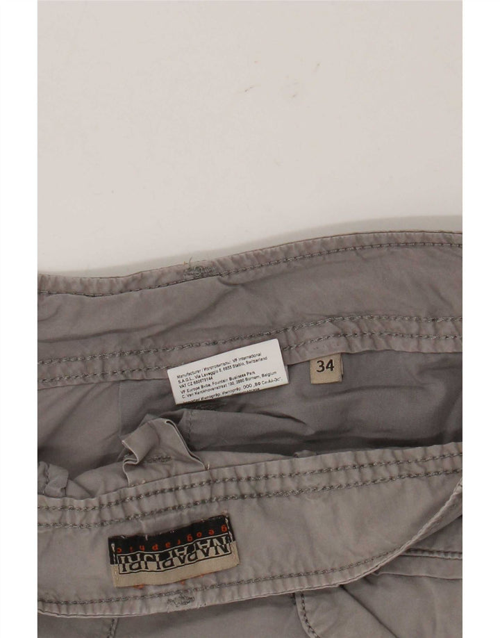 Napapijri Herre Cargo Shorts W34 Large Grå