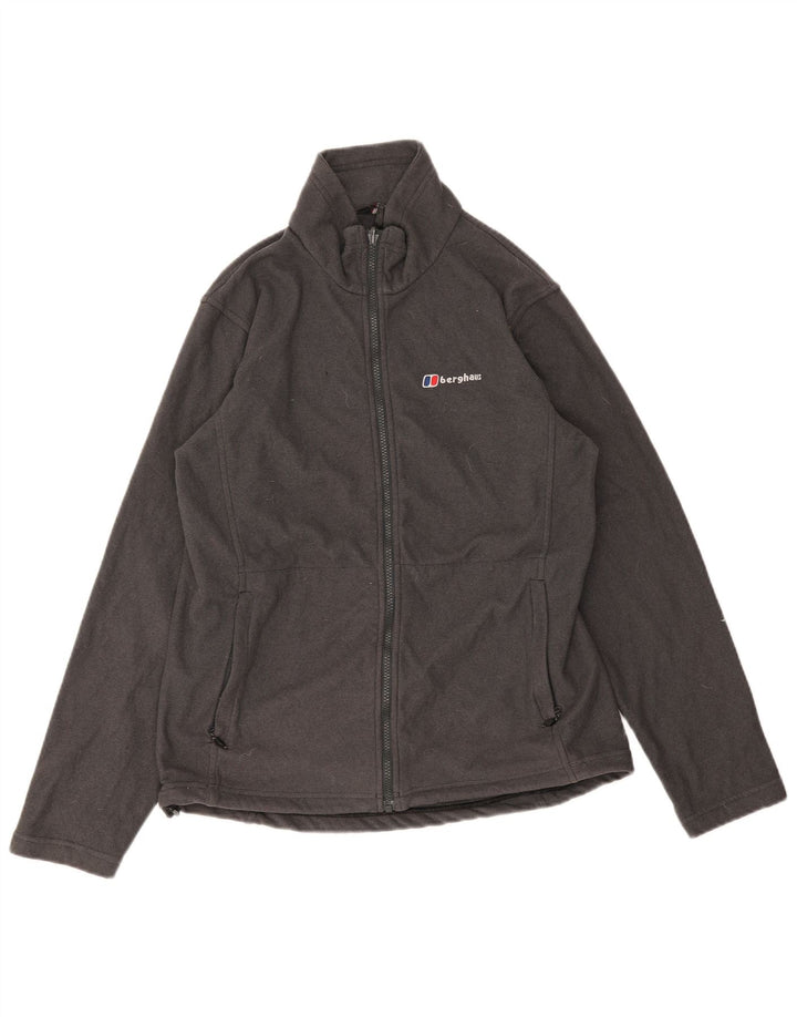 BERGHAUS Træningsdragt til mænd Topjakke Medium Grå Polyester