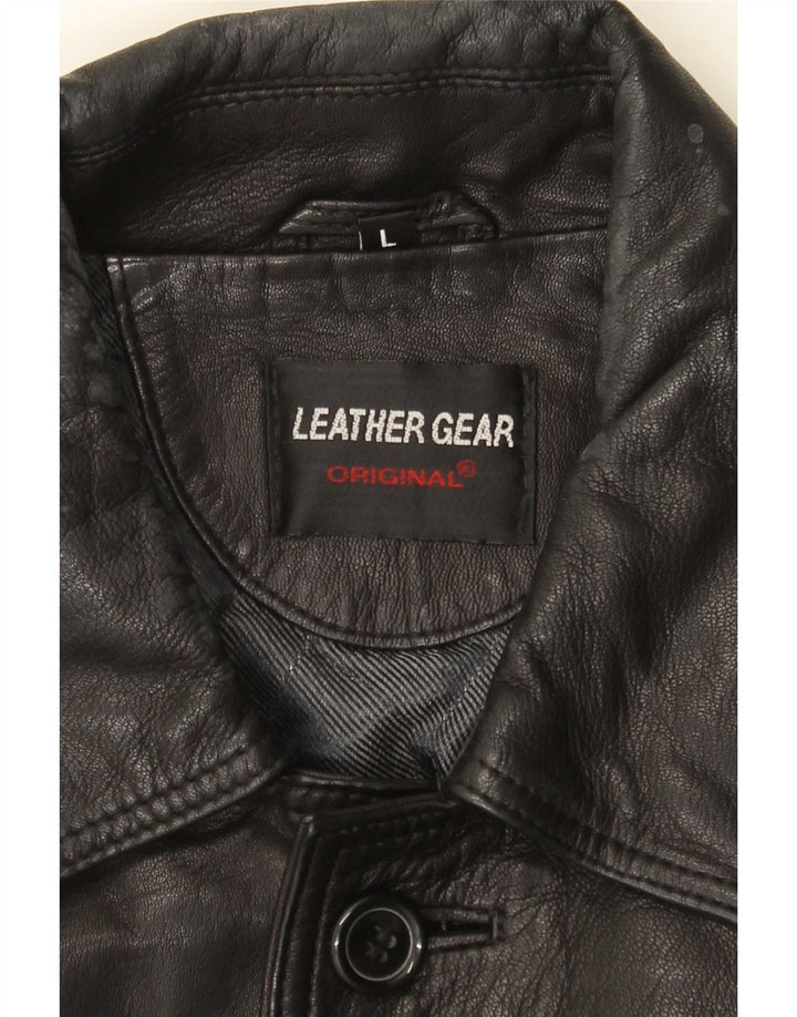 Vintage herre læderjakke UK 40 Large Black
