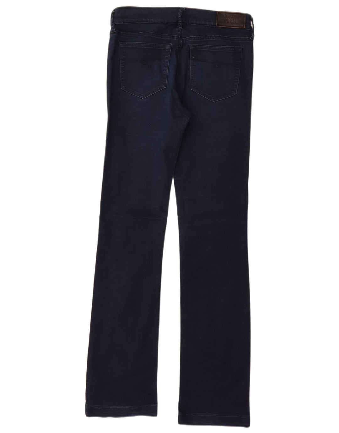 Diesel Dame Bootzee Regular Slim Bootcut Jeans W26 L34 Marineblå Bomuld